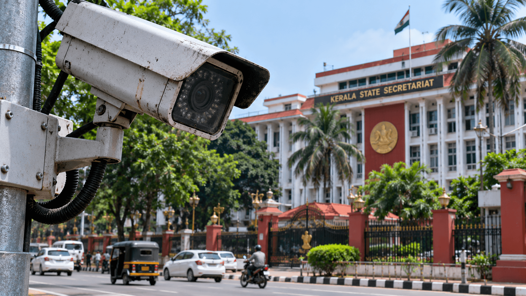 CCTV Overlooking