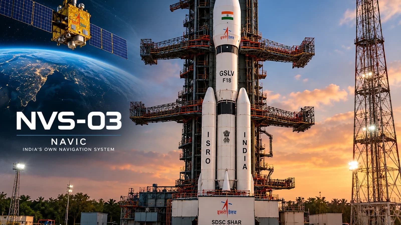 GSLV F18 Launch at Sriharikota
