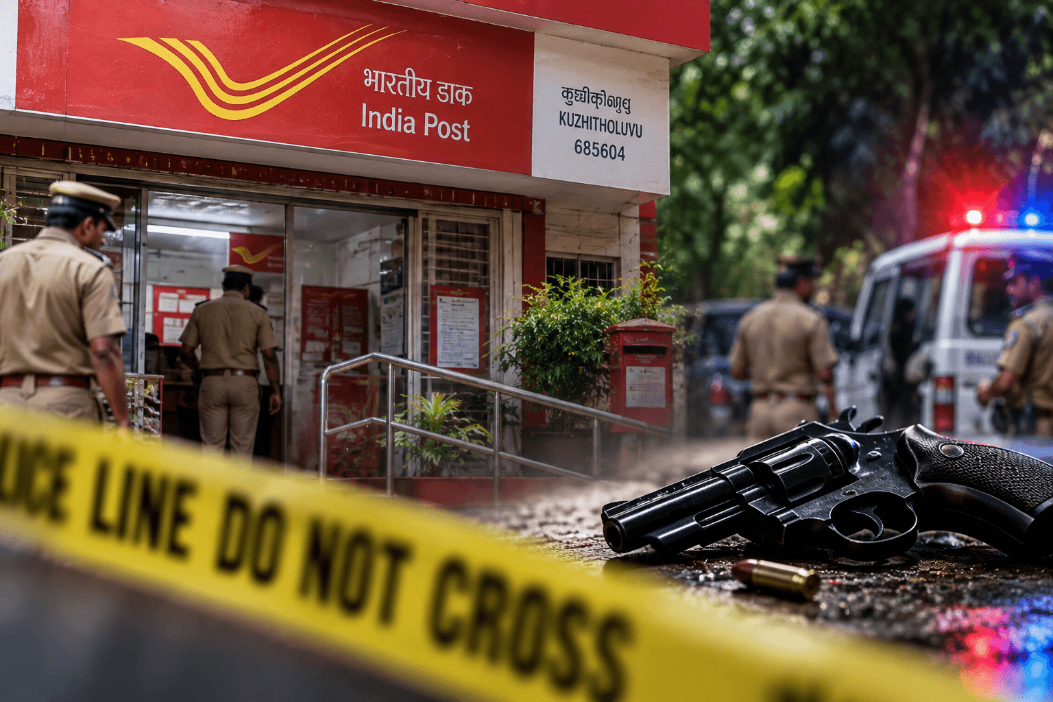 India Post Crime Scene