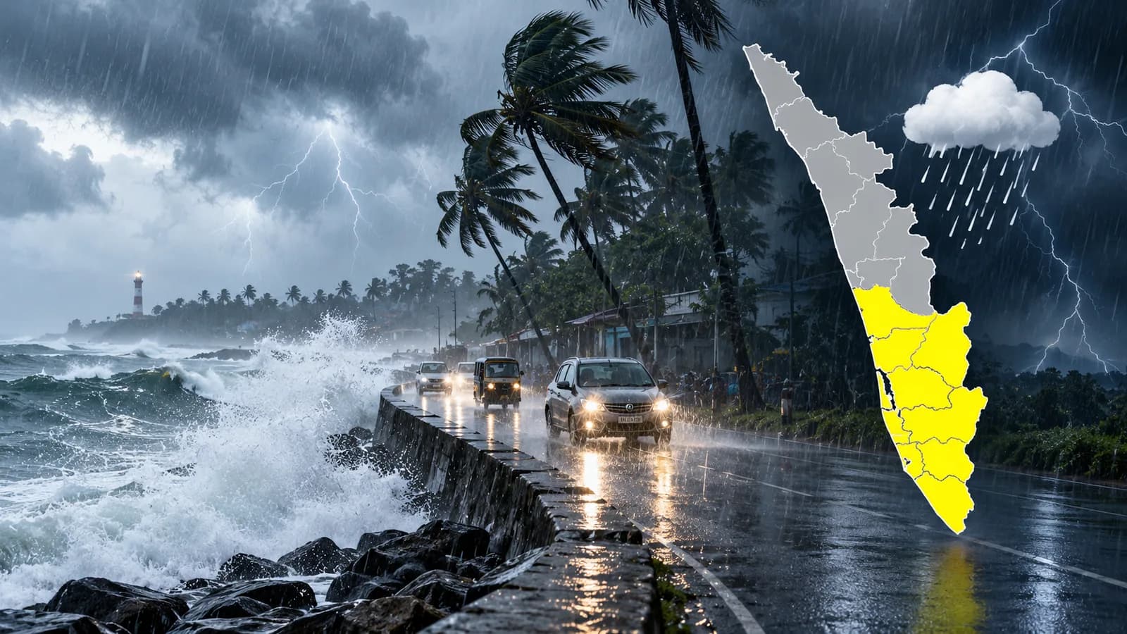 Kerala Monsoon Storm Alert