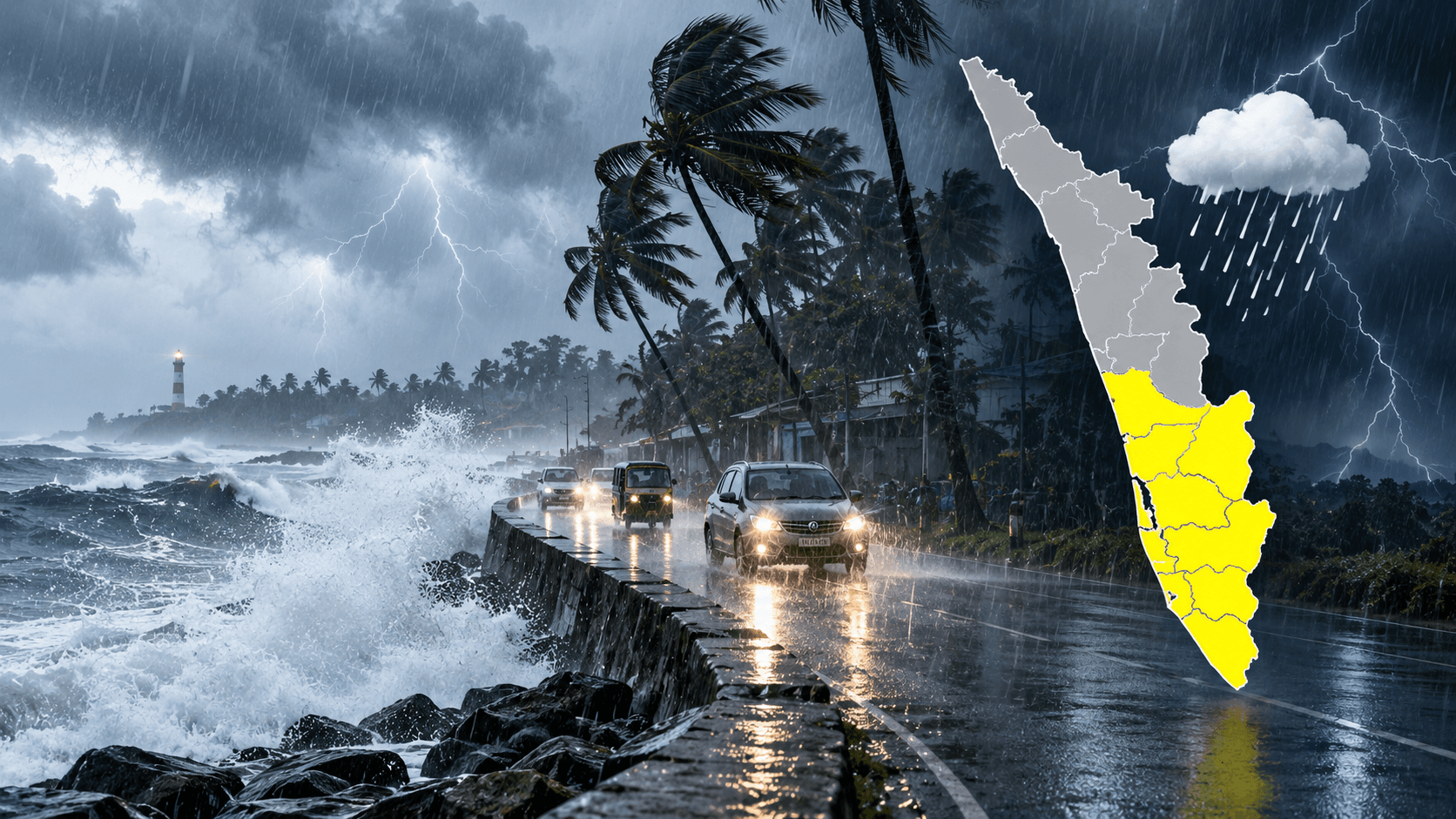 Kerala Monsoon Storm Alert